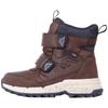 Winterboots KAPPA, Gr. 27, bunt (braun, navy), Synthetik, mehrfarbig, sportlich, Schuhe, - geeignet für urbanes Umfeld oder Outdoor Aktivitäten
