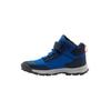 Wanderschuh JACK WOLFSKIN "CYROX TEXAPORE MID K", Kinder, Gr. UK 6,5 - EU 40, Normalschaft, blau (crisp, cobalt), Hauptmaterial: Synthetic; ;Second Material: Textile; Futter: Texapore Core ;Sole: Rubber / EVA; 100% Rubber/ EVA, Schuhe