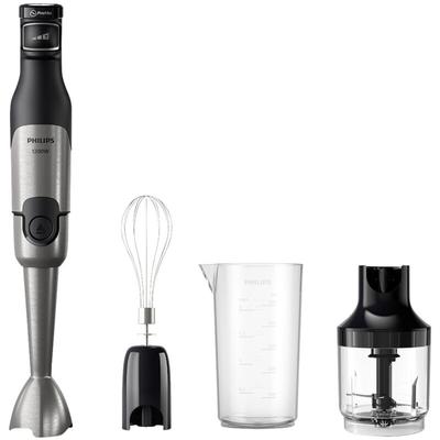 Philips Home HR2683/00 Stabmixer 1200 W Mixstab für Suppen, Schneebesenaufsatz, mit Messbecher, mit