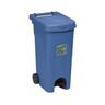 Bidone urban eco system lt. 80 col. blu