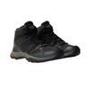 Wanderschuh THE NORTH FACE "M HEDGEHOG MID GORE-TEX", Gr. 43, schwarz (tnf schwarz, asphalt grau), Synthetik, sportlich, Schuhe, wasserdicht