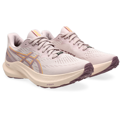 Laufschuh ASICS "GT-2000 12 Gore-Tex", Gr. 40,5, rosa (watershed rose, stadium orange), Textil, Synthetik, sportlich, Sc