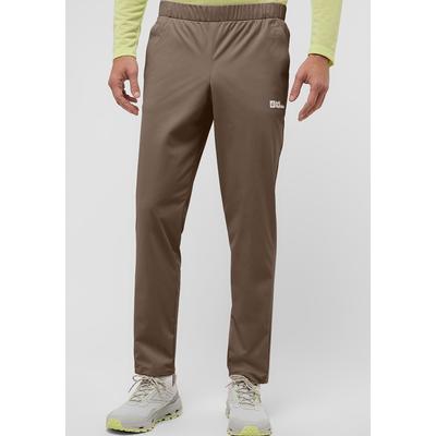 Softshellhose JACK WOLFSKIN "PRELIGHT PRO PANT M", Herren, Gr. S (48), Normalgrößen, braun (cold, coffee), Hauptmaterial: 100% Polyester (recycled), Hosen