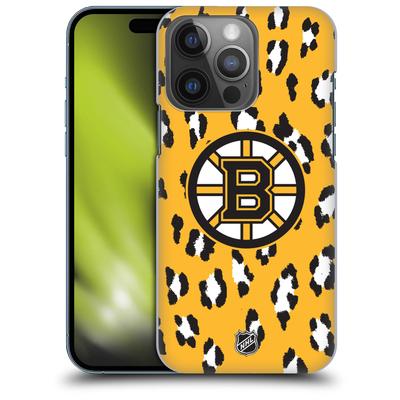 Boston Bruins NHL Leopard Grafik Phone Case - iPhone Image