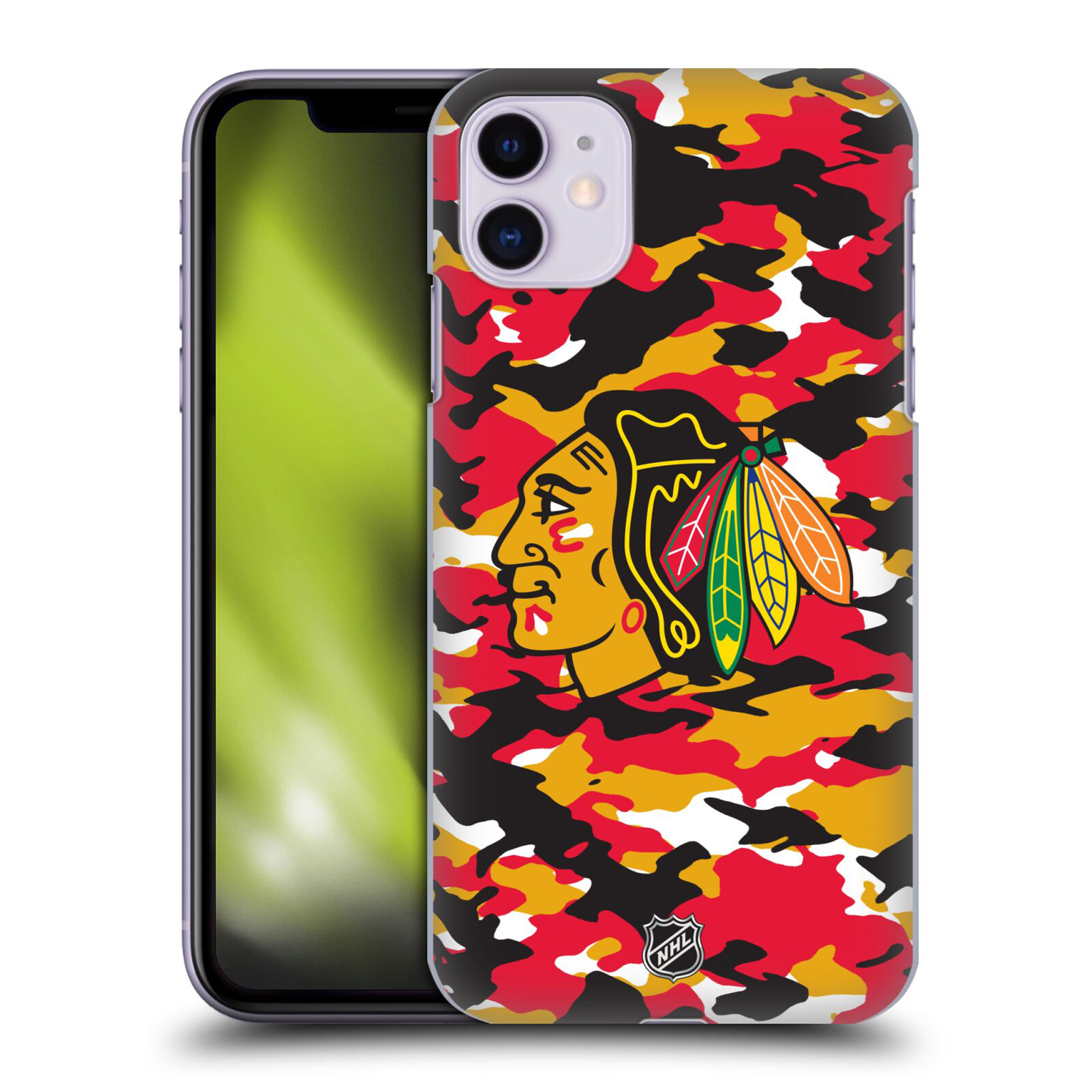 Chicago Blackhawks NHL Camouflage Grafik Phone Case - iPhone Image