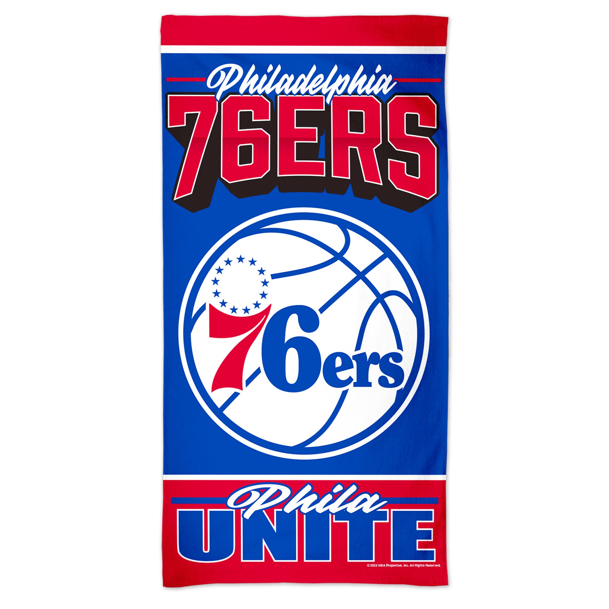 Strandtuch Philadelphia 76ers – 30 B x 60 H Zoll Image