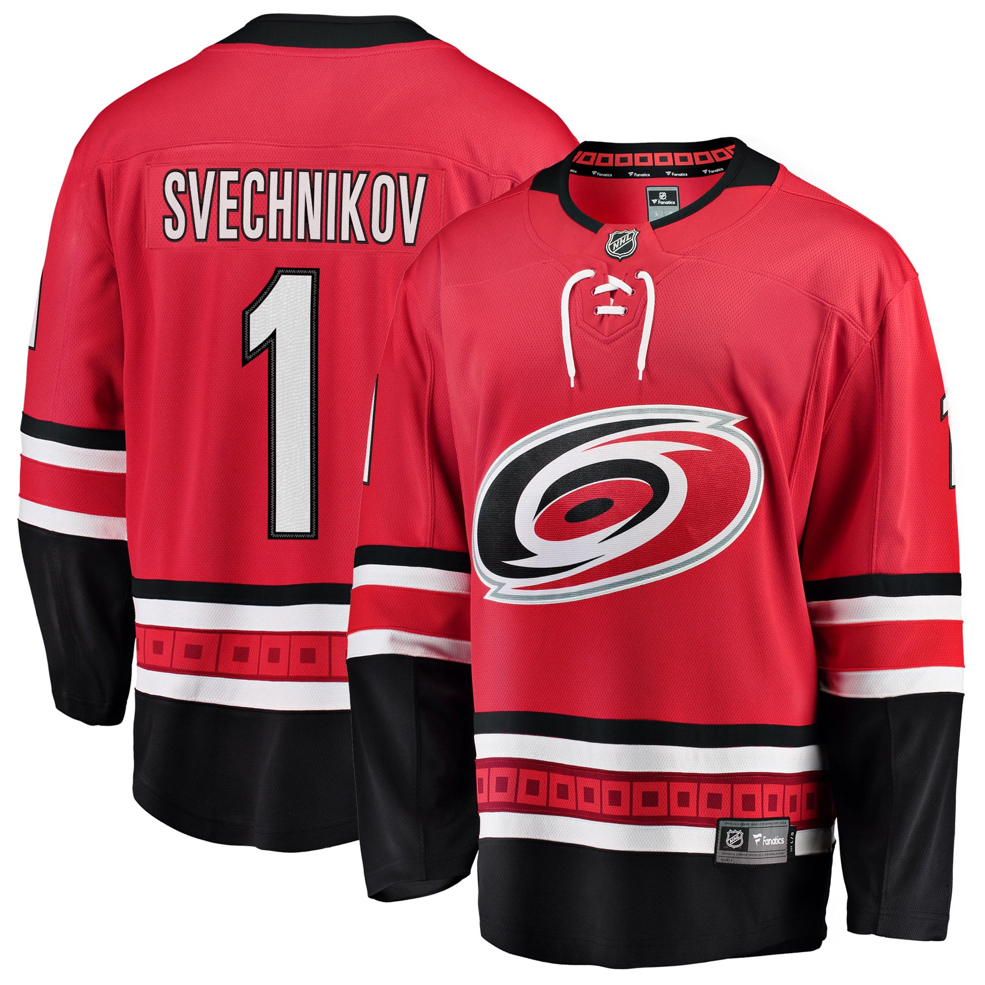 Carolina Hurricanes Fanatics Branded Home Breakaway Jersey - Andrei Svechnikov - Mens Image