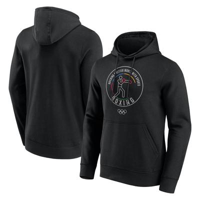 The Olympic Collection Box-Piktogramm-Kapuzenpullover – Schwarz – Unisex Image