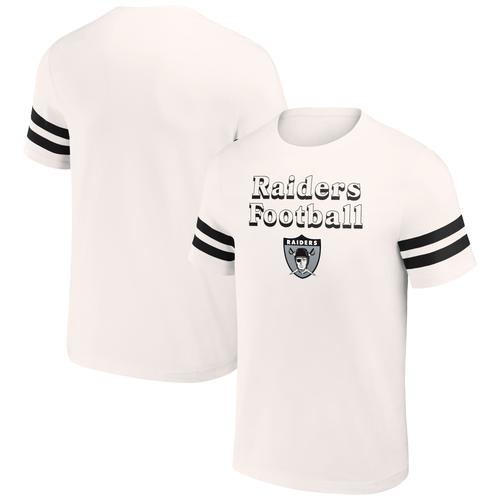 Cremefarbenes Vintage-T-Shirt der Las Vegas Raiders aus der NFL x Darius Rucker-Kollektion von Fanatics für Herren