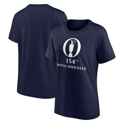 The 154th Open Royal Birkdale Primary Logo Grafik T-Shirt - Marineblau - Damen Image