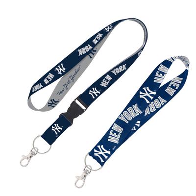 WinCraft New York Yankees 2er-Pack Schlüsselband mit abnehmbarer Schnalle und Schlüsselband-Set Image