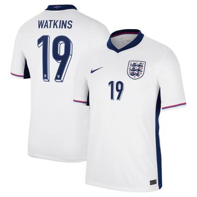 England Nike Stadion-Heimtrikot 2024 mit Aufdruck Watkins 19 Image