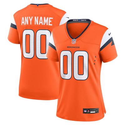 Denver Broncos Nike Game Heimtrikot - Personalisiert - Damen Image