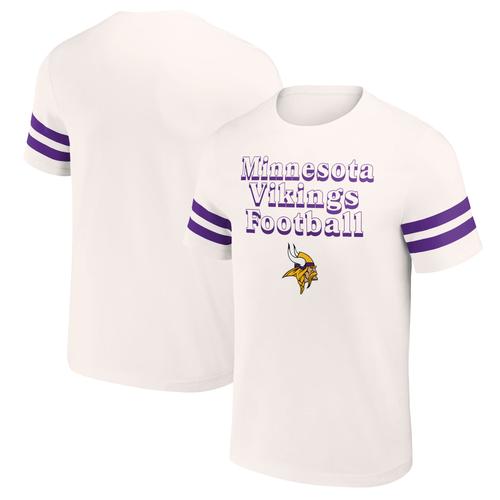 Cremefarbenes Minnesota Vikings Vintage-T-Shirt für Herren aus der NFL x Darius Rucker-Kollektion von Fanatics