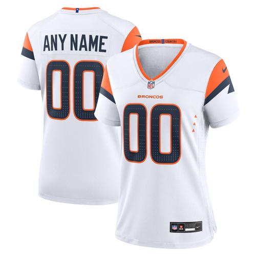 Denver Broncos Nike Game Auswärtstrikot - Personalisiert - Damen