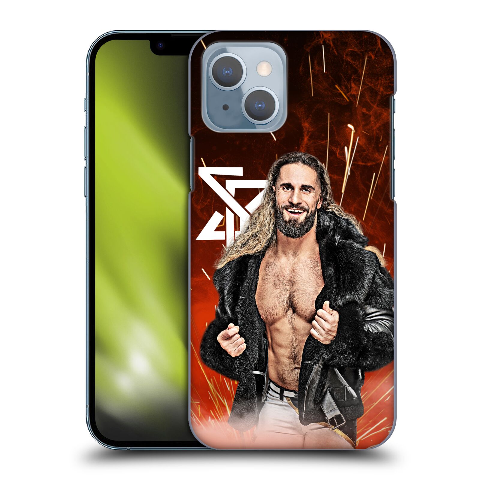 WWE Seth Rollins Grafik-Portrait-Handyhülle – iPhone Image