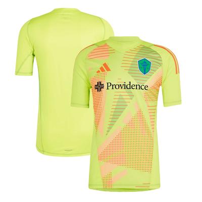 Gelbes adidas Seattle Sounders FC 2024 Torwarttrikot für Herren Image