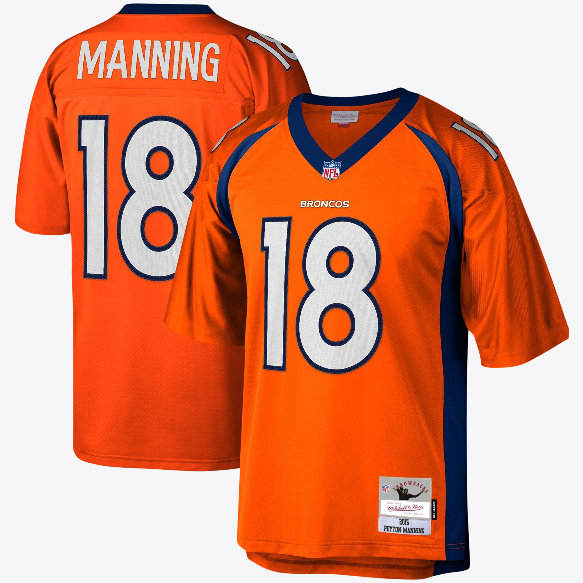 Denver Broncos Mitchell und Ness Legacy Jersey - Peyton Manning - Herren Image
