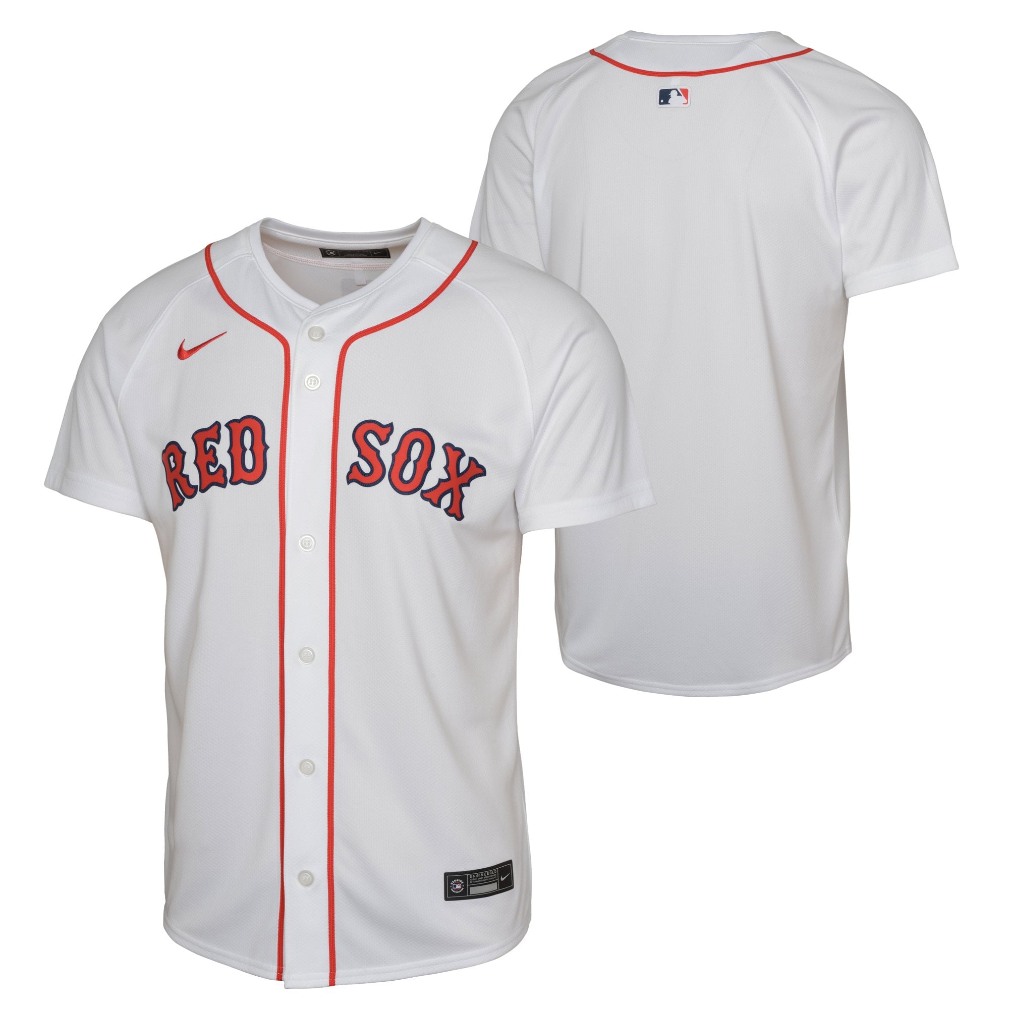 Boston Red Sox Nike Limited Road-Trikot – Grau – Jugendliche