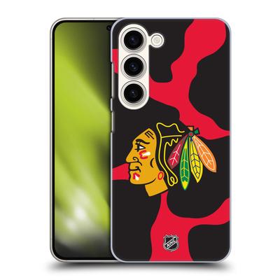 Chicago Blackhawks NHL Cow Pattern Grafik Phone Case - Samsung Image
