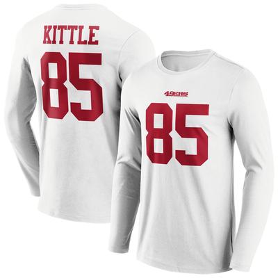 San Francisco 49ers Road Name & Number Langarm-T-Shirt - George Kittle - Herren Image