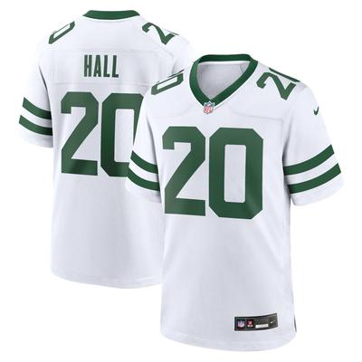 New York Jets Nike Game Auswärtstrikot - Weiß - Breece Hall - Herren Image