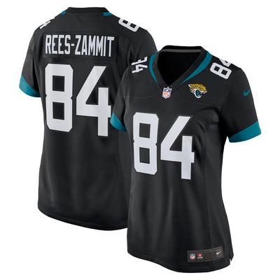 Jacksonville Jaguars Nike Ausweichtrikot - Schwarz - Louis Rees-Zammit - Damen Image