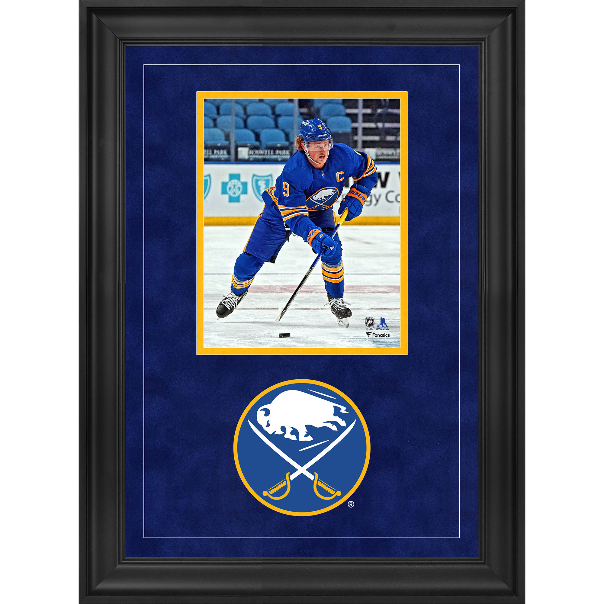 Buffalo Sabres gerahmter 8" x 10" (2020-heute) Deluxe vertikaler Fotorahmen Image