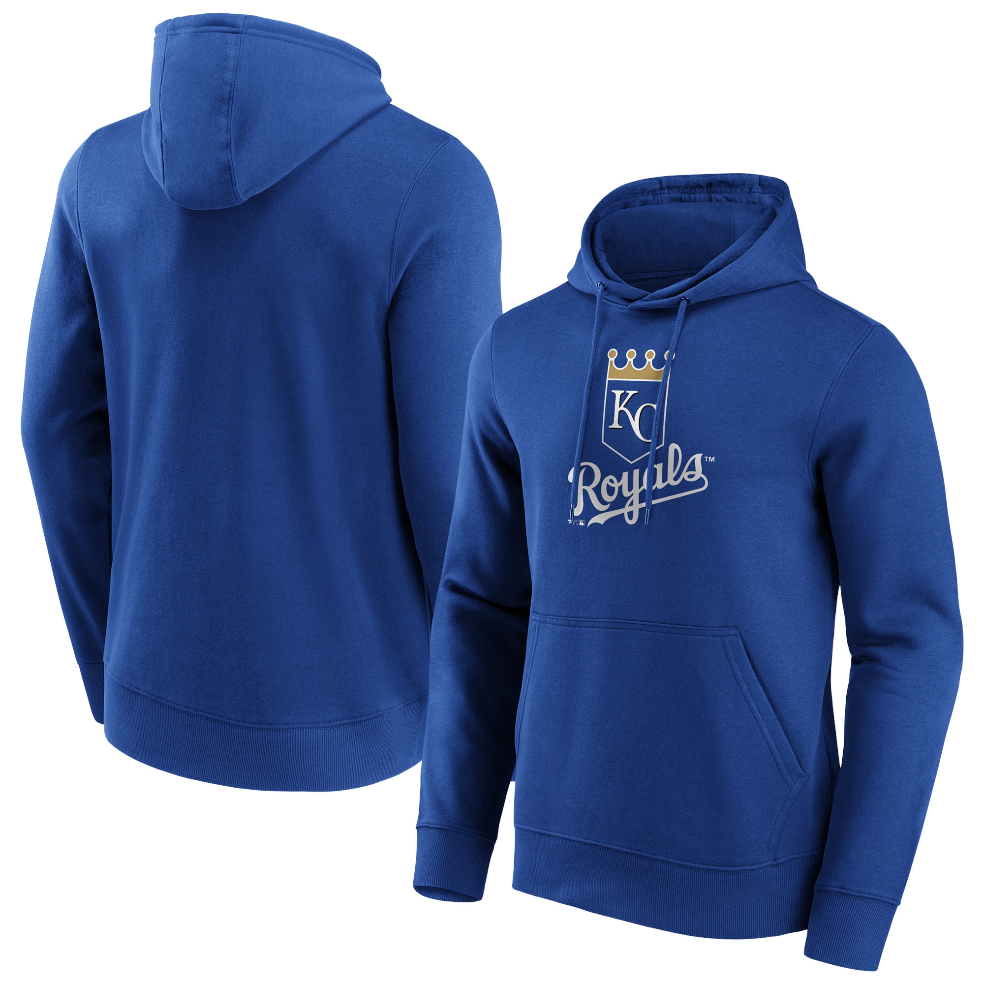 "Kansas City Royals Iconic Primary Color Logo Graphic Hoodie – Herren" Image