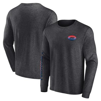Formel 1 Logo Langärmliges T-Shirt – Schwarz Image