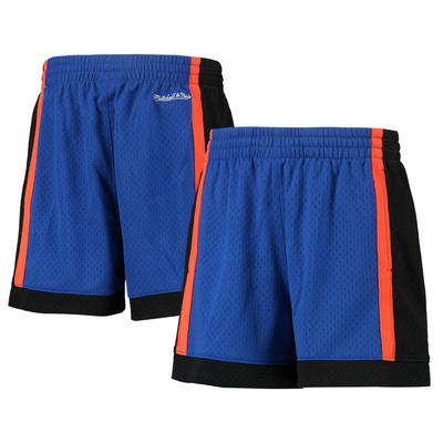 Mitchell & Ness Royal New York Knicks Jump Shot Shorts für Damen Image