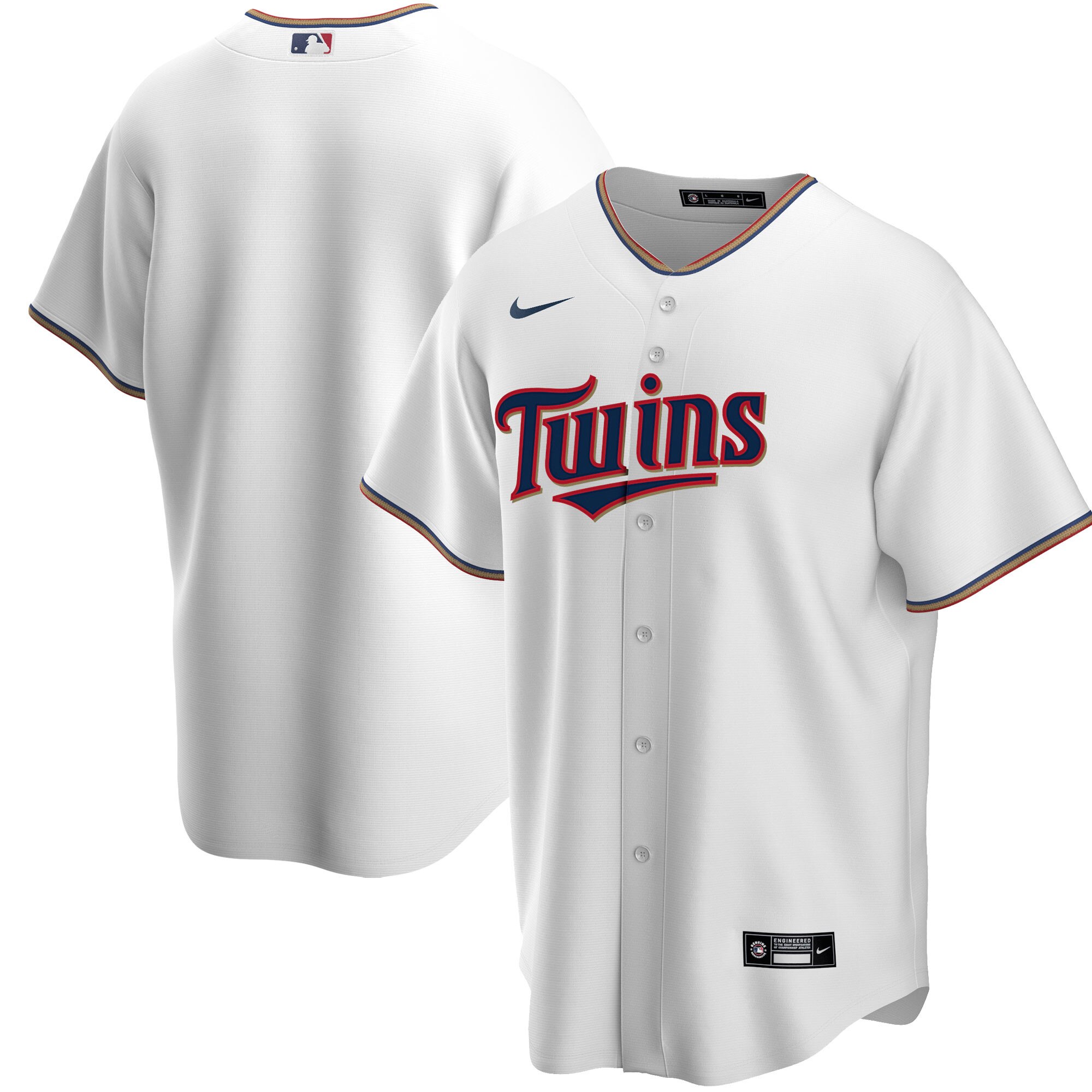 Minnesota Twins Nike Offizielles Replica-Heimtrikot – Herren Image