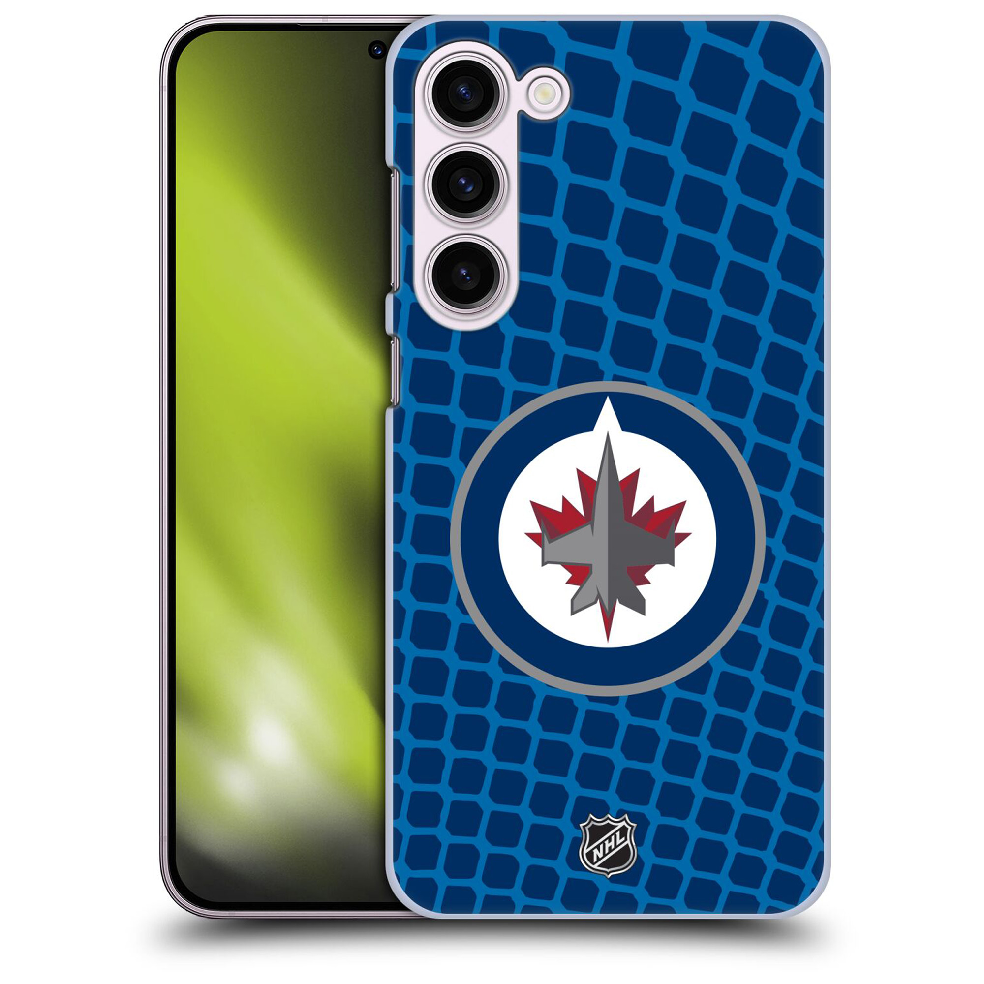 Winnipeg Jets NHL Net Pattern Grafik Phone Case - Samsung Image