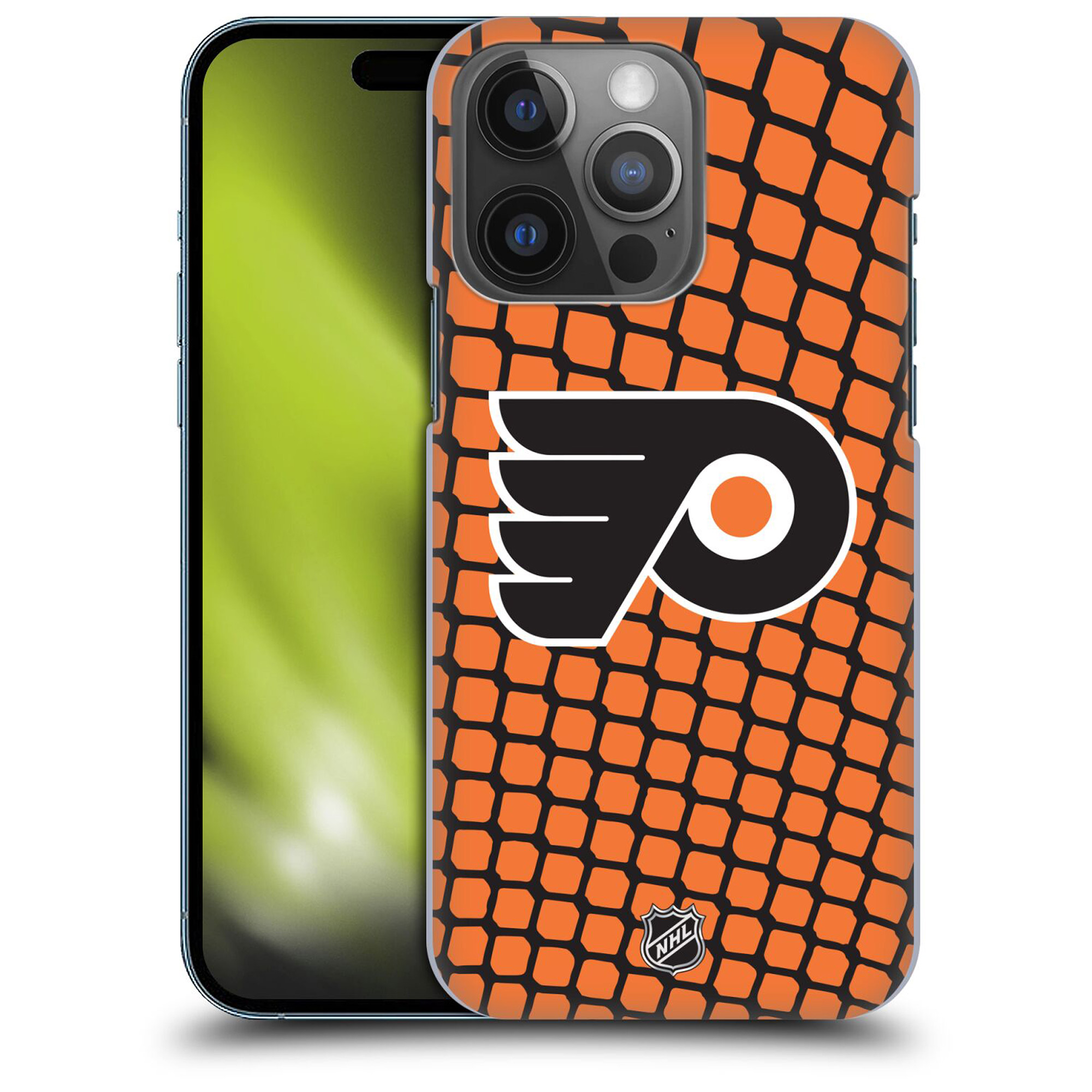 Philadelphia Flyers NHL Net Pattern Grafik Phone Case - iPhone Image