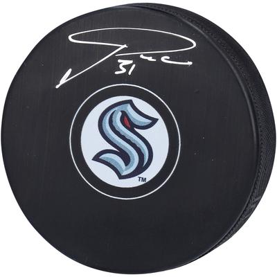 Signierter Hockeypuck von Philipp Grubauer von den Seattle Kraken Image