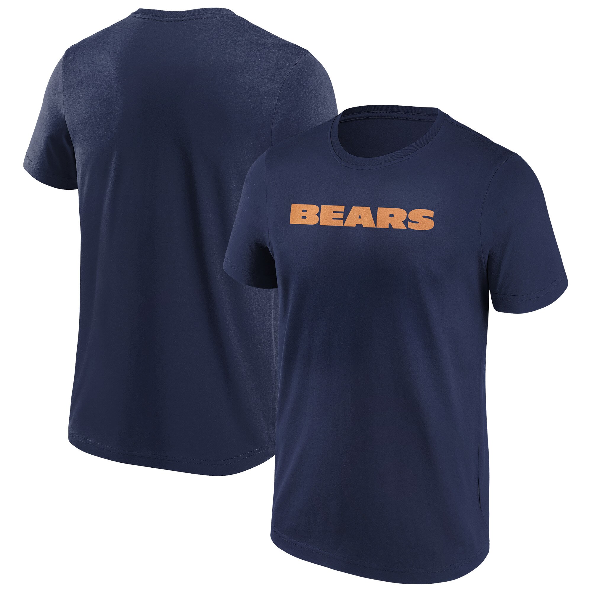 Chicago Bears T-Shirt in Primärfarbe mit Wortmarke - Herren Image