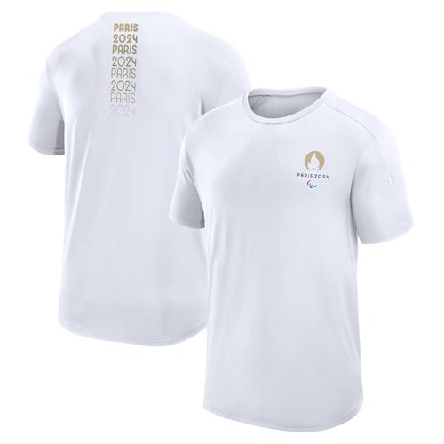 Paris 2024 Paralympics Tech T-Shirt - Weiß