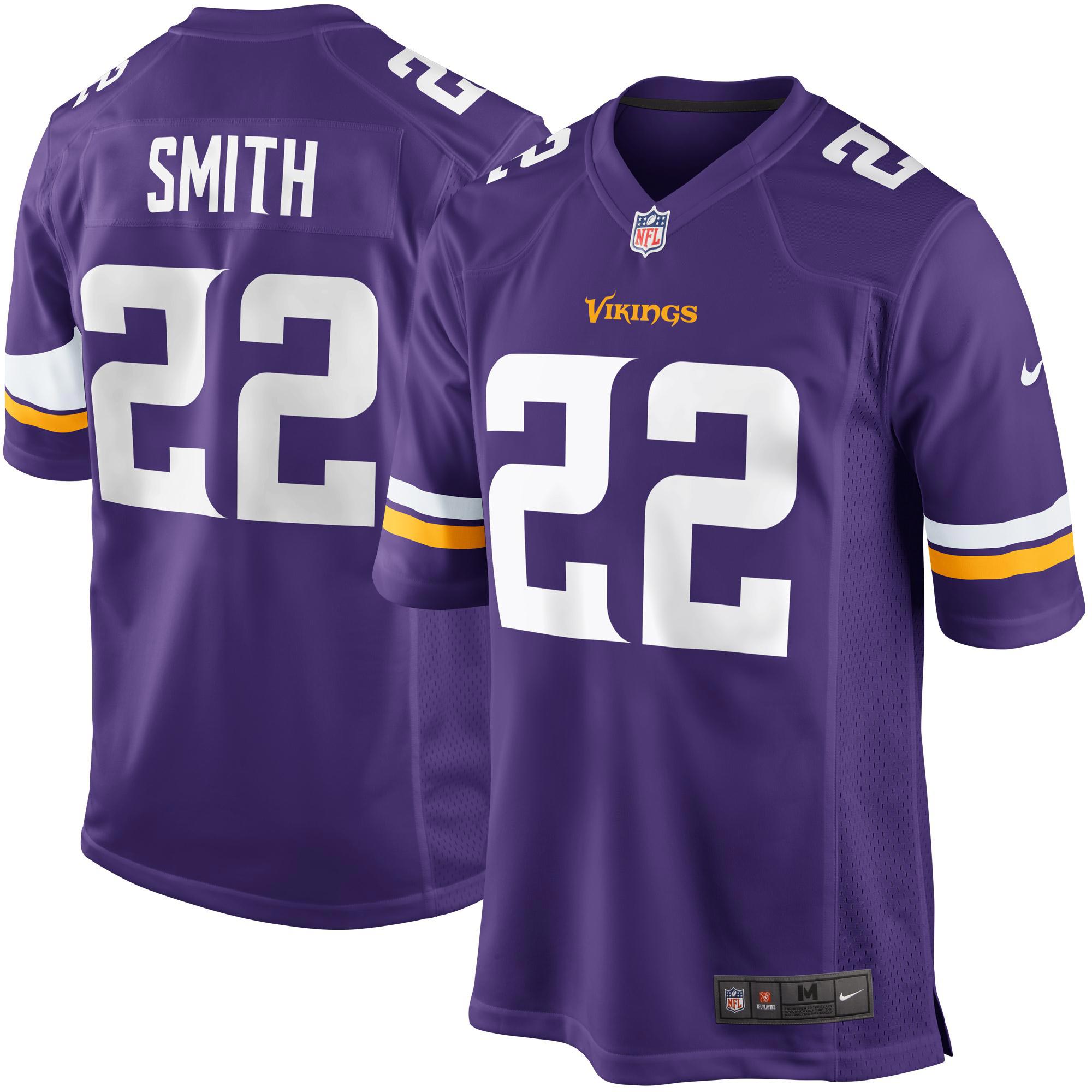 Minnesota Vikings Nike Game Heimtrikot - Lila - Harrison Smith - Herren Image