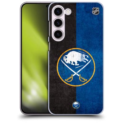 Buffalo Sabres NHL Half Distressed Grafik Phone Case - Samsung Image