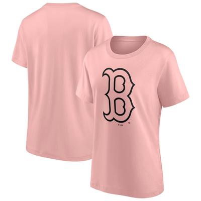 Boston Red Sox Fashion Color Logo T-Shirt – Damen Image