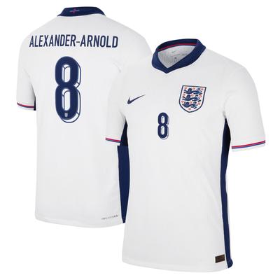 England Nike Dri Fit Adv Heimspieltrikot 2024 mit Aufdruck Alexander-Arnold 8 Image