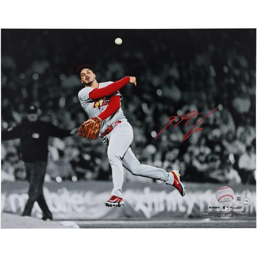 Nolan Arenado, St. Louis Cardinals, signiertes 11 x 14 Zoll Spotlight-Foto