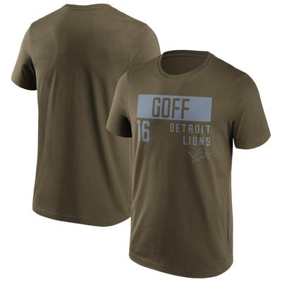 Detroit Lions Fashion Name & Number T-Shirt - Jared Goff - Herren Image