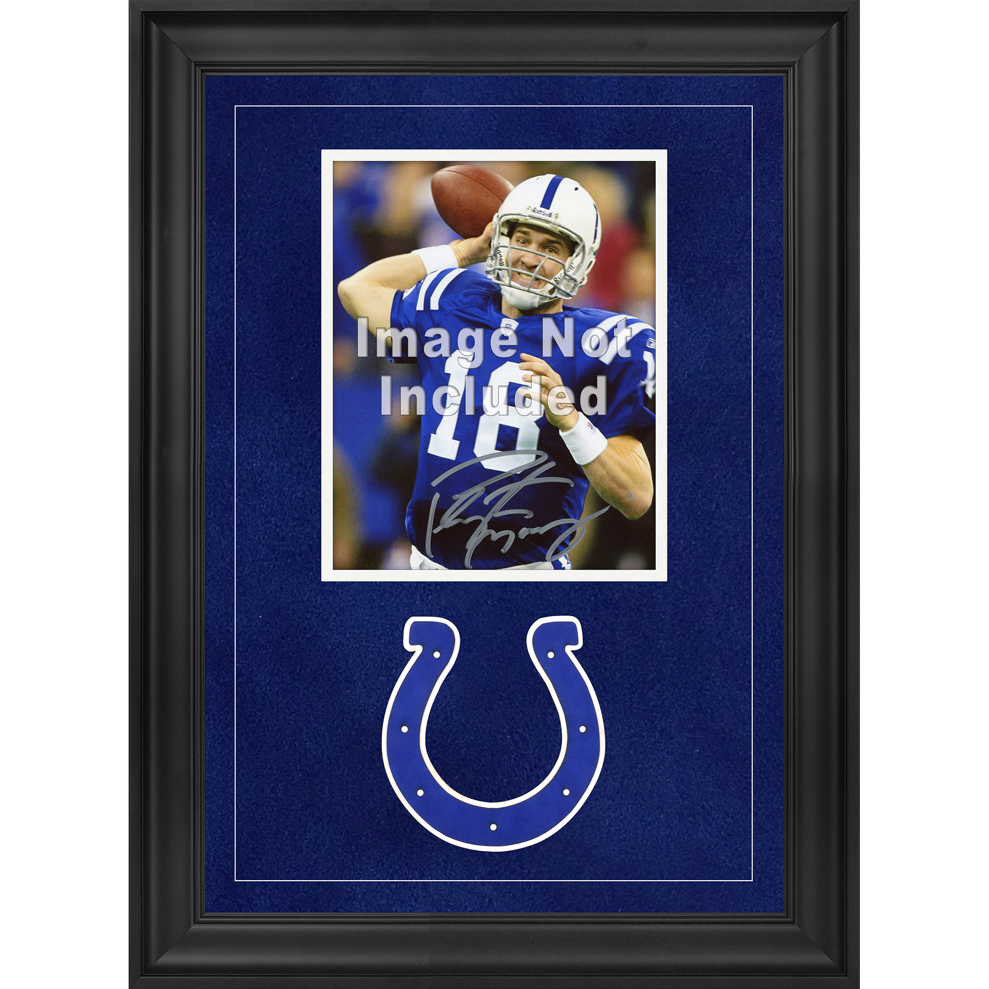 Indianapolis Colts Deluxe vertikaler Fotorahmen 8 x 10 Zoll mit Teamlogo Image