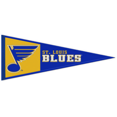 WinCraft St. Louis Blues 13" x 32" Retro-Logo-Wimpel Image