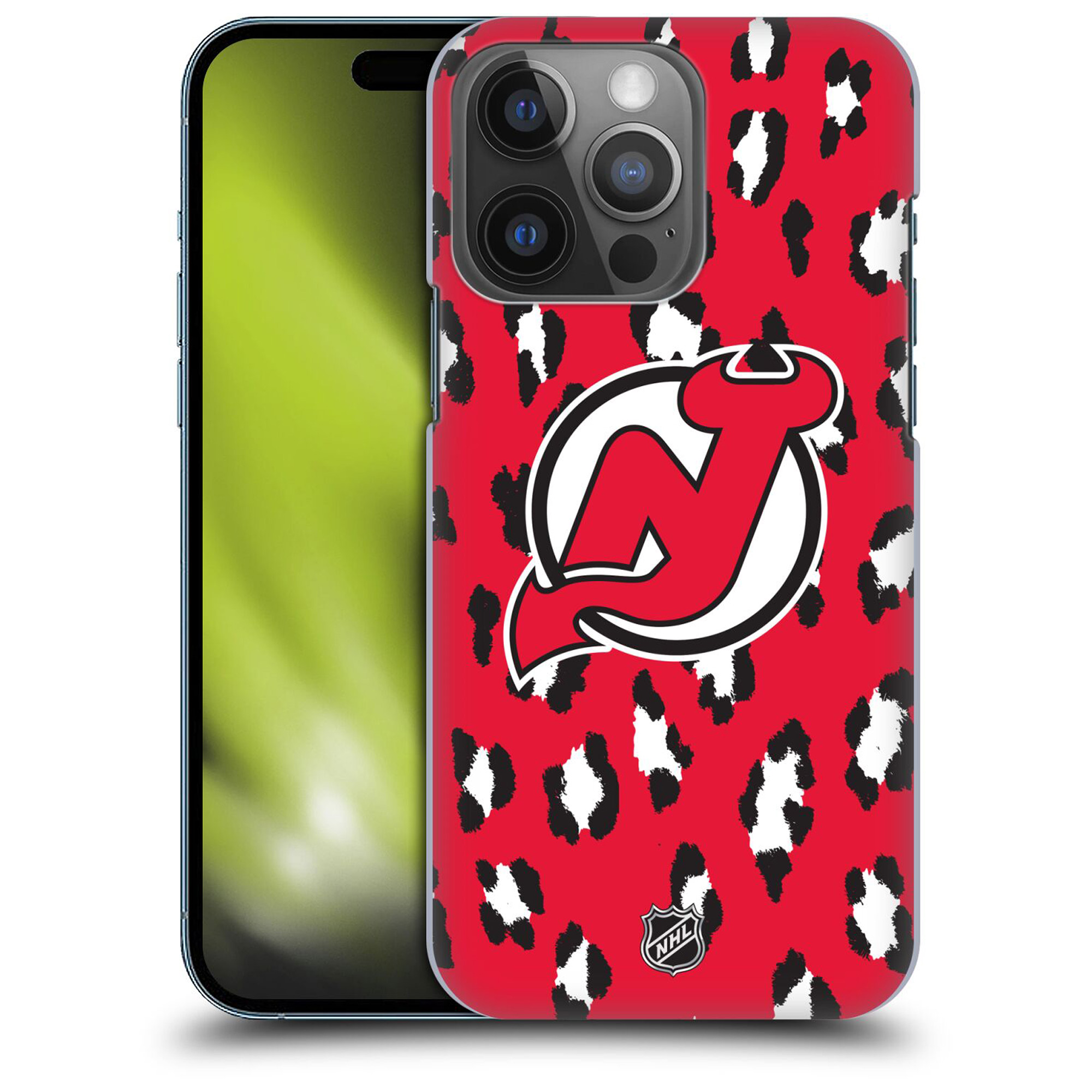 New Jersey Devils NHL Leopard Grafik Phone Case - iPhone Image