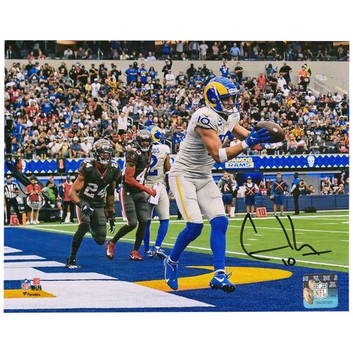 Autogrammfoto von Cooper Kupp, Los Angeles Rams, 20,3 x 25,4 cm, Touchdown-Catch gegen Tampa Bay Buccaneers