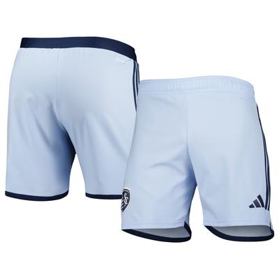 Hellblaue adidas Sporting Kansas City 2023 Auswärtstrikot AEROREADY Authentic für Herren Image