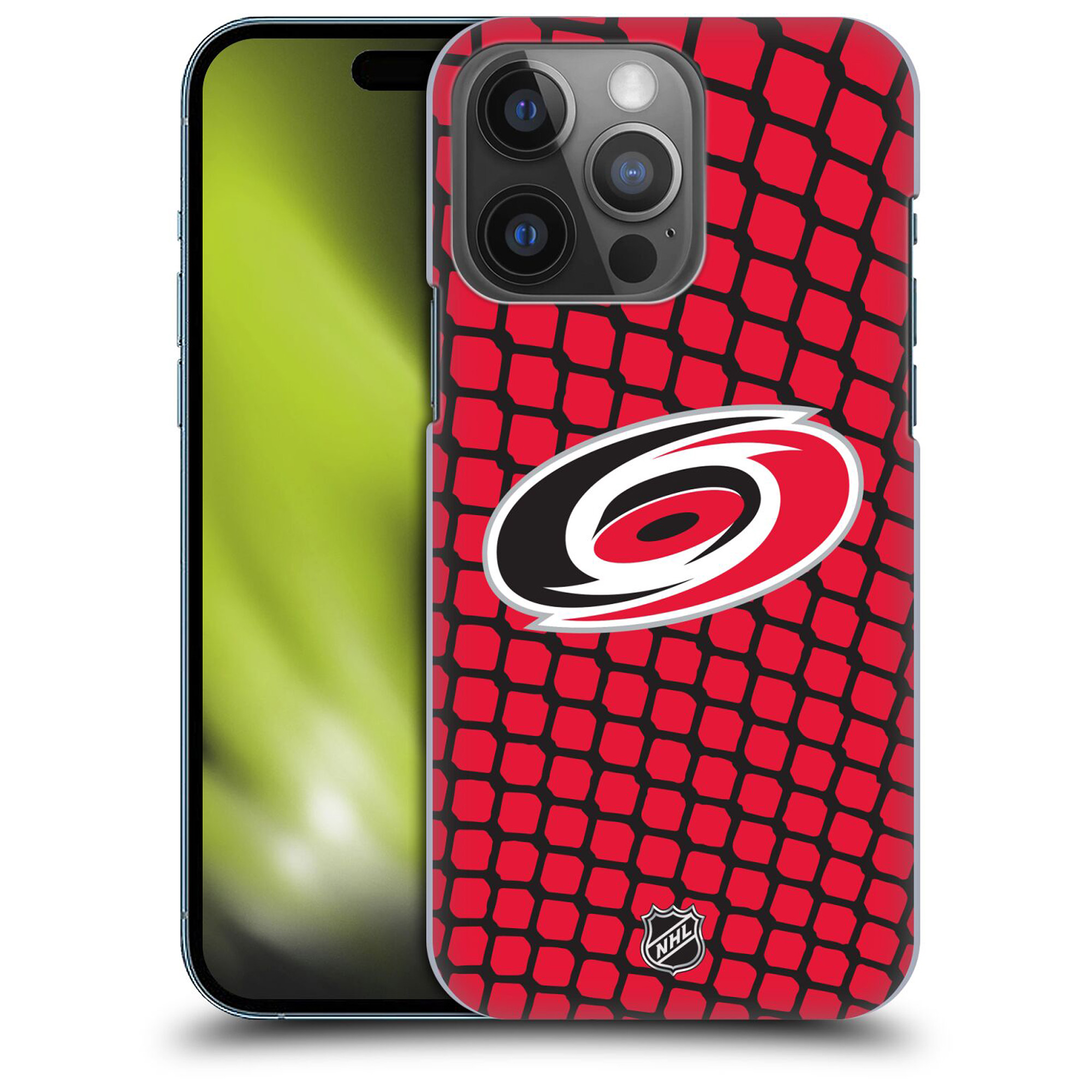 Carolina Hurricanes NHL Net Pattern Grafik Phone Case - iPhone Image