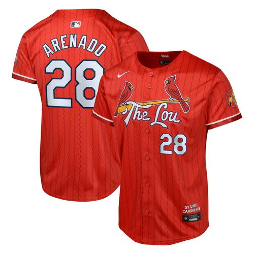 St. Louis Cardinals Nike Limited City Connect-Trikot – Rot – Nolan Arenado – Jugendliche